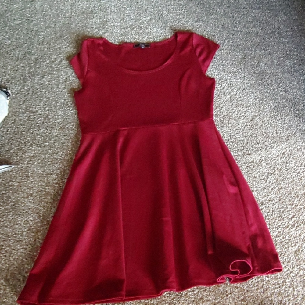 Maroon dress